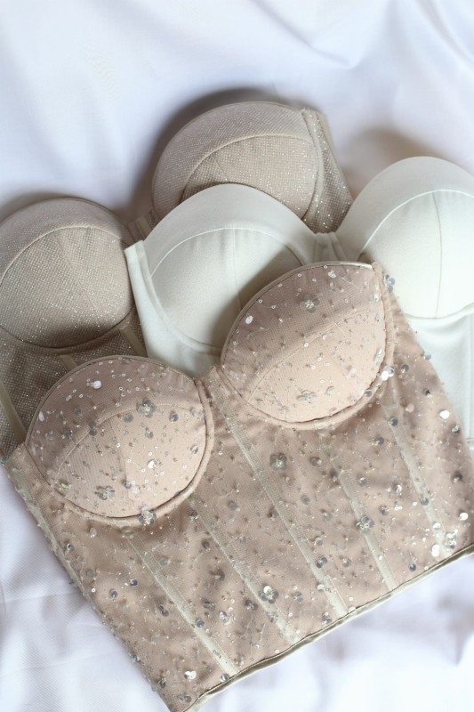 Gorset z cekinami Sparkle - szrecka.pl